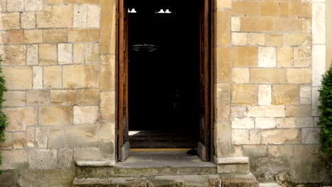 entrance of bajrakli mosque the only ottoman empire era mosque in belgrade