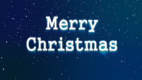illustration of christmas greeting with merry christmas message