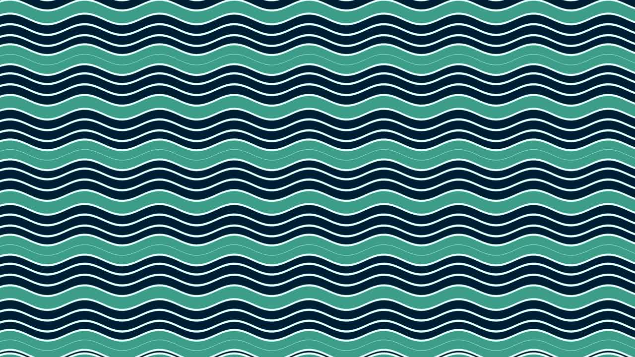 patrón de video gráfico 2d con un efecto de onda horizontal que se mueve hacia la izquierda