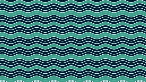 2D graphic video pattern with a horizontal wave effect that moves to the left