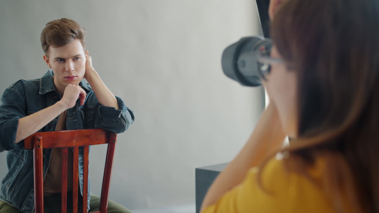 Studio Portrait of a Man