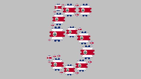 el costarricense número cinco.
