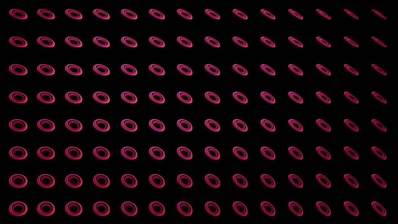 patrón de círculos brillantes abstractos