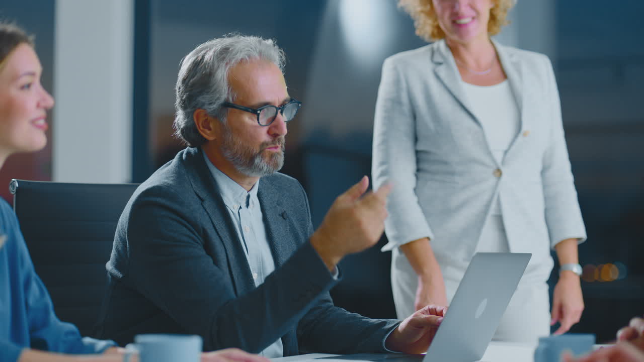 riunione d'affari in corso