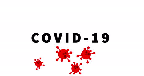 covid 19 pandemia animación fondo blanco coronavirus 1