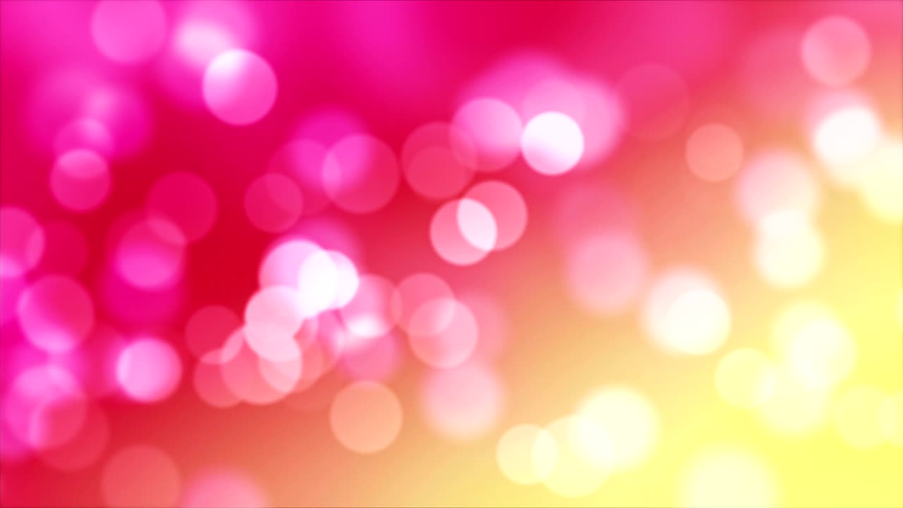 luces abstractas bucle de fondo bokeh