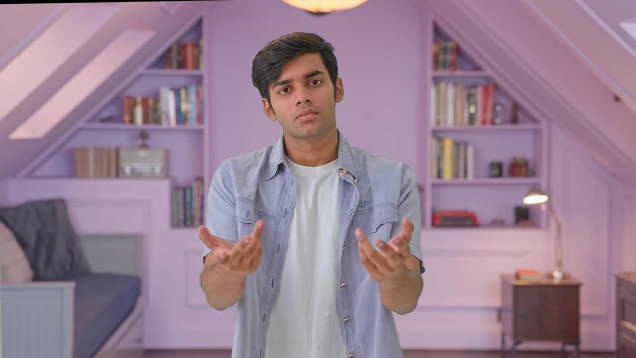 Indian boy asking what question