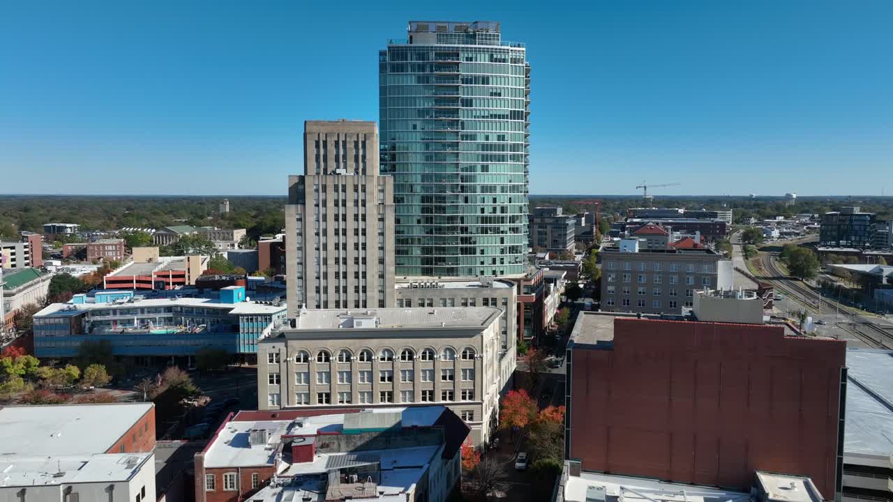 미국 현대 도시 스카이 라인