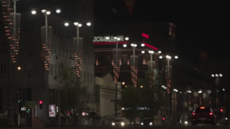 night city street scene