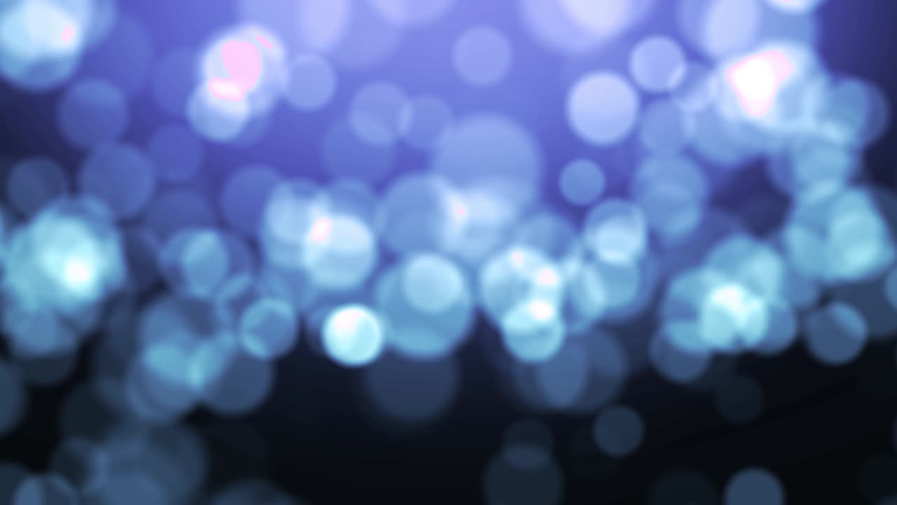 círculo de bucle sin costura bokeh luces de fondo. desenfocado de las llamaradas de fuga de luz. 4k imágenes de animaciónd