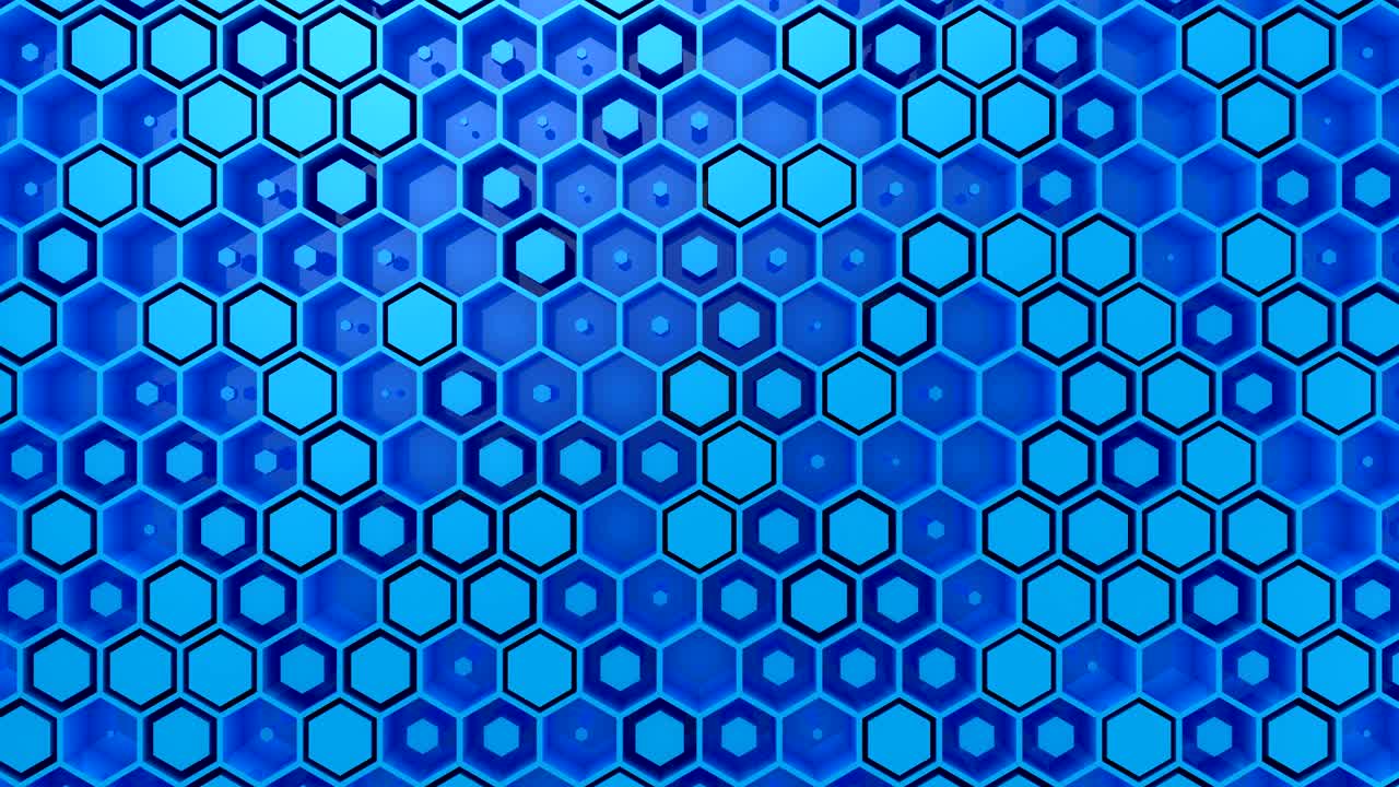 el fondo de los hexágonos