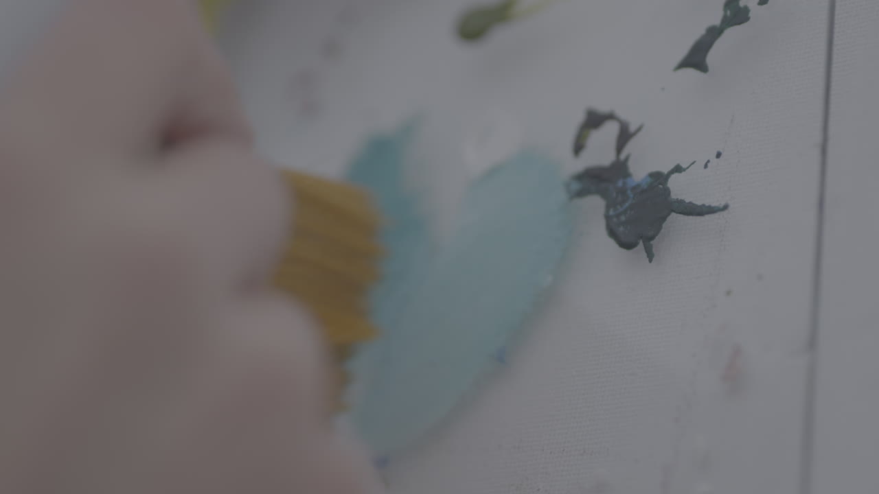 진행 중인 페인팅