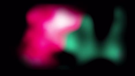 aislamiento de fugas de luz de colores realistas sobre fondo negro.
