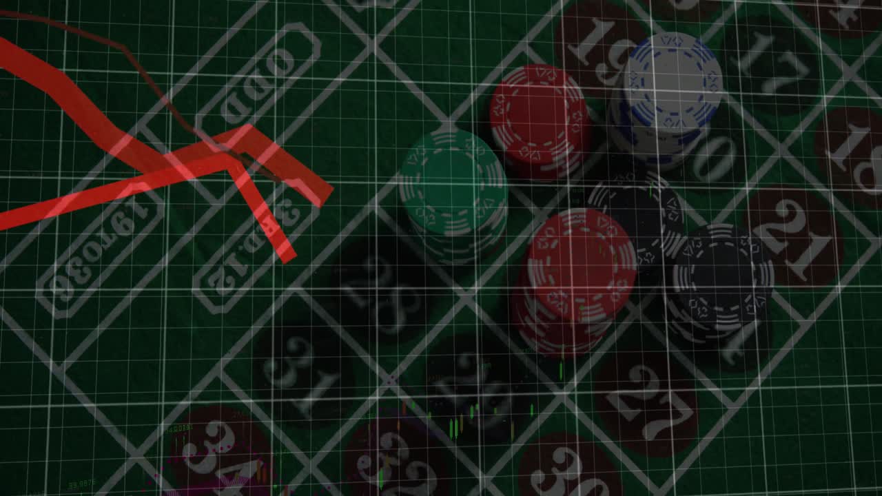 데이터 처리를 통해 카지노의 애니메이션