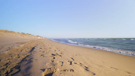 Empty-beach-at-a-sunny-day