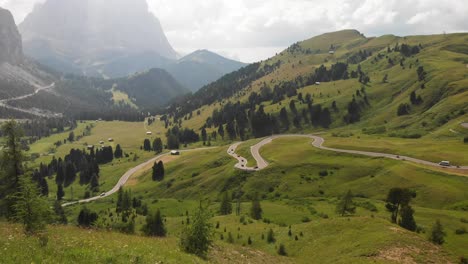 hiking at dolomites italy with a dji mavic air and a yi 4k+ in a stabiliser