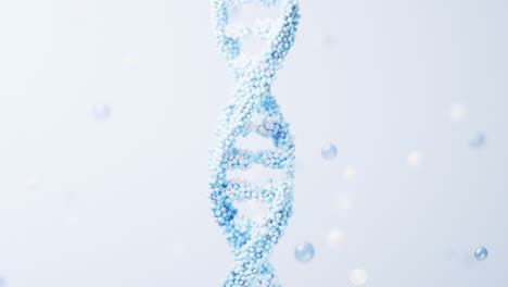 dna with biological concept, 3d rendering.