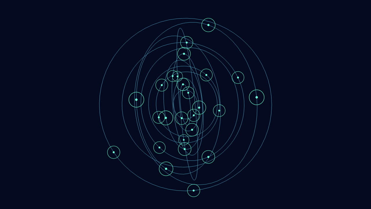 visualizando un sistema solar planetas que orbitan alrededor del sol