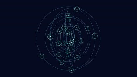 visualizando un sistema solar planetas que orbitan alrededor del sol