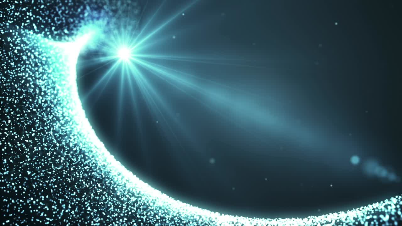 Abstract Light Spark Background