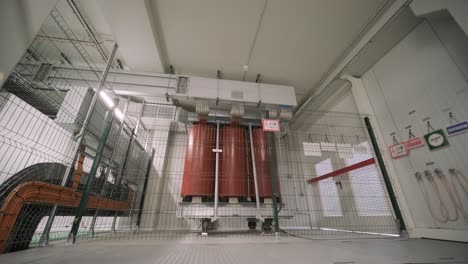 electric voltage control room of a plant