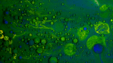 abstract liquid oil bubble background