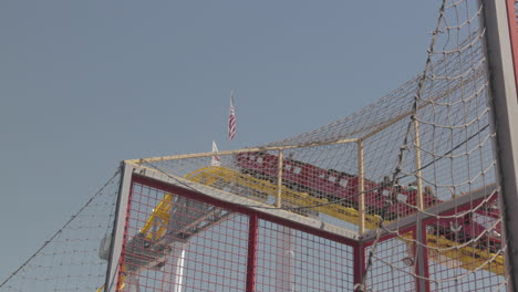 santa monica pier roller coaster