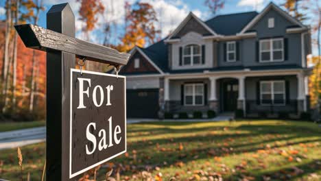 house for sale in autumn