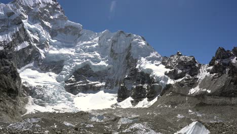 A-beautiful-view-of-the-Himalaya-mountains-in-the-Khumbu-valley