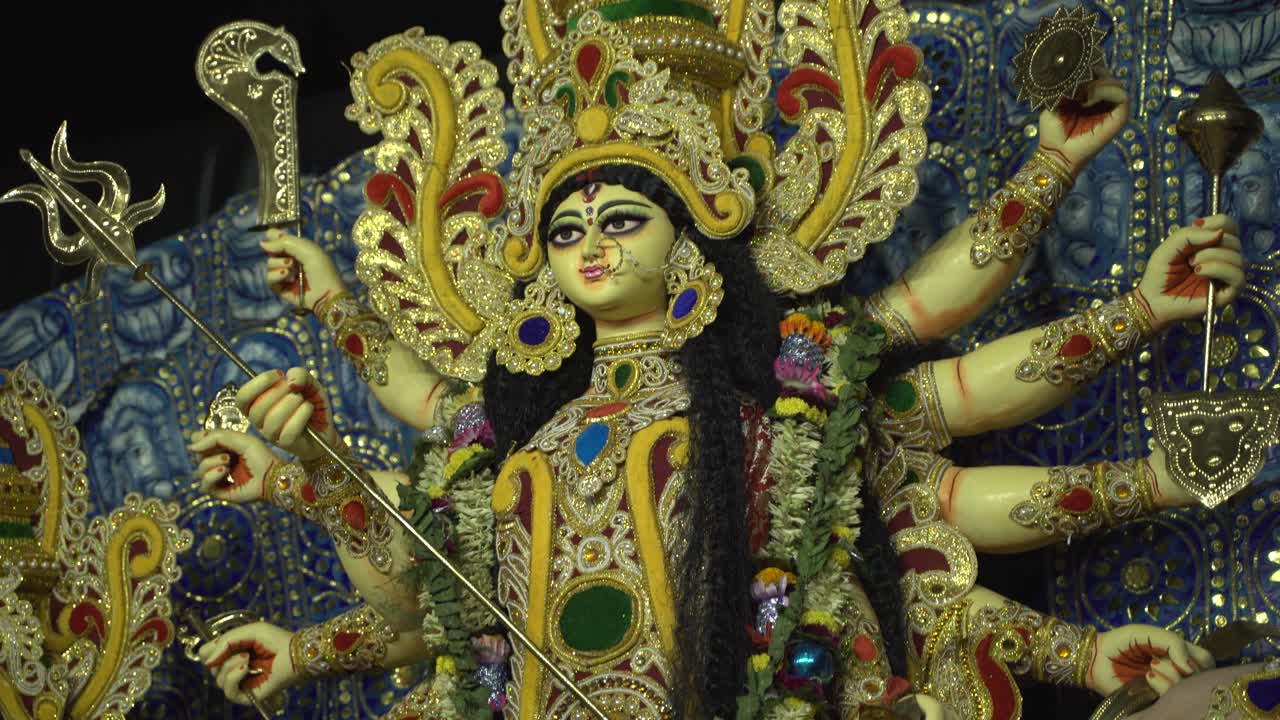 durga puja es el festival más grande de la india y bengala occidental