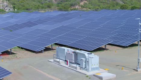 sistema de almacenamiento de energía de batería en un parque solar en beni, república dominicana