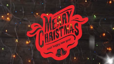Animation-Des-Textes-„Frohe-Weihnachten-Und-Ein-Glückliches-Neues-Jahr“-In-Rot-über-Blinkenden-Lichterketten