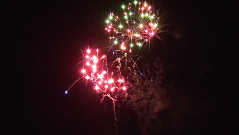 exploding fireworks