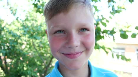 smiling boy