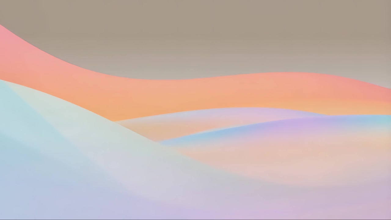 Minimal Abstract Wave Motion Background 4K