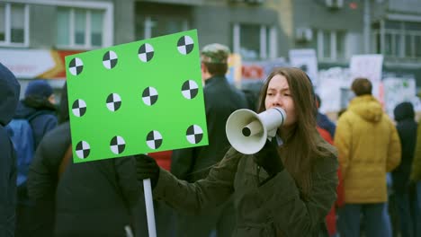 estandarte vacío modelo de punto de seguimiento. marcador de movimiento cartel en blanco modelo de cartel