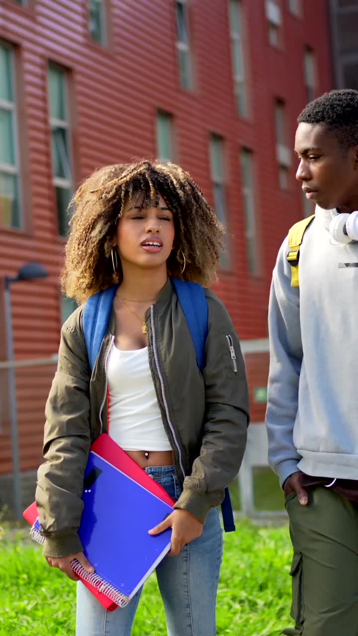 College Students on Campus