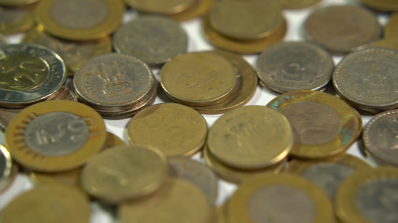 moneda o moneda india de 5,10 y 20 rupias