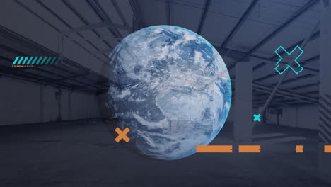 animación del mundo y procesamiento y almacén de estadísticas