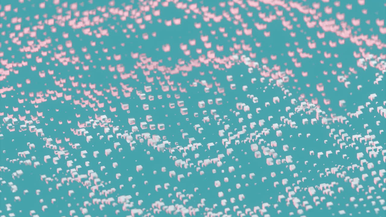 Abstract Pastel Cubes Background