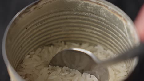 raw asian white rice