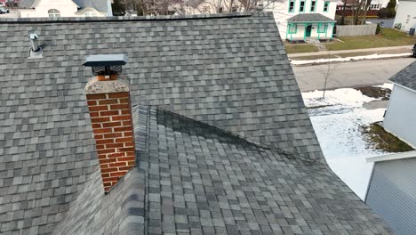 up close look at fresh roof tiles