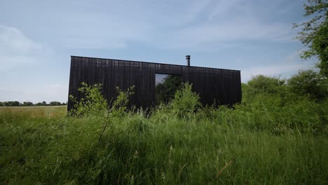 cabin in nature slow motion slow movement ireland 01