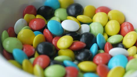 colorful candies in a bowl