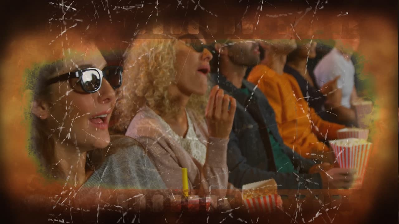 vieja cinta de película video