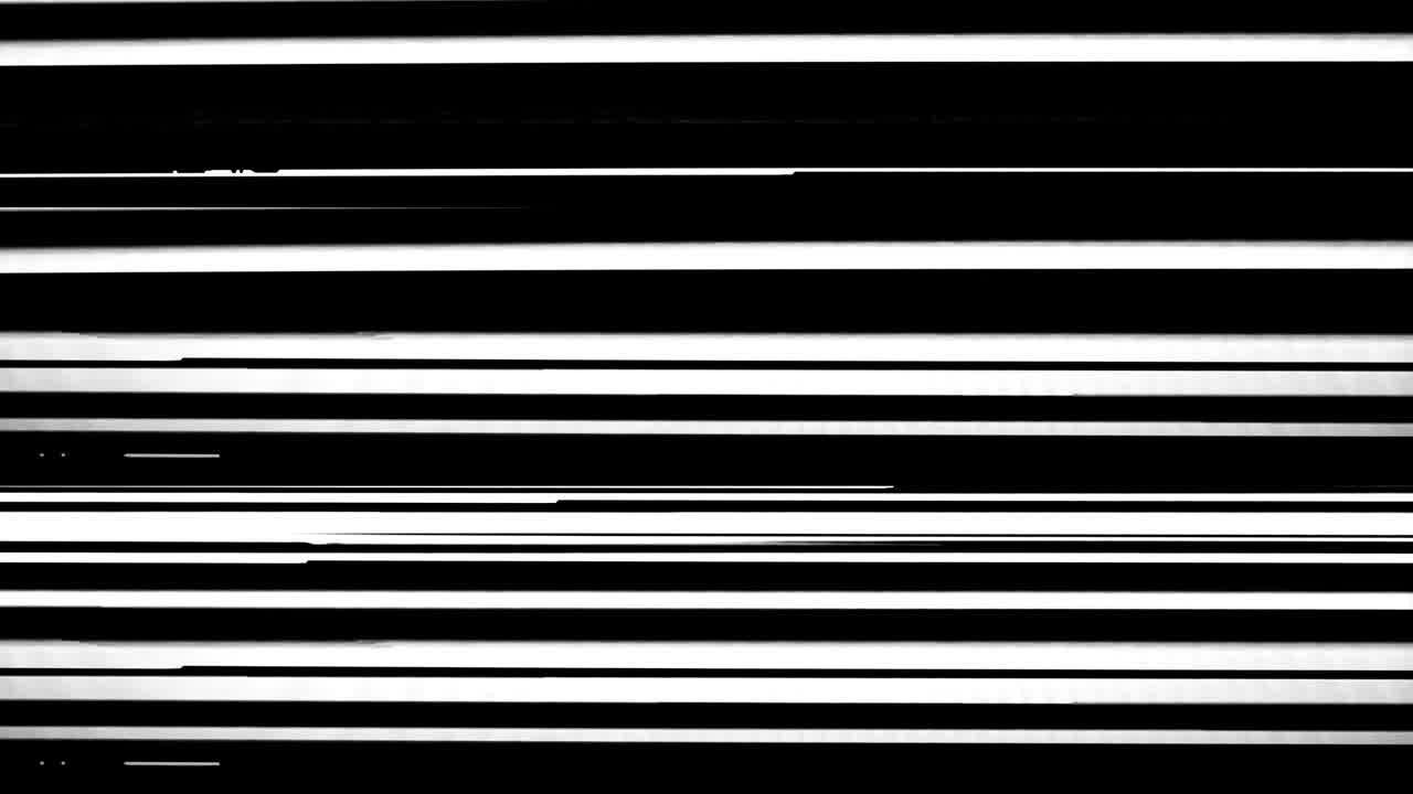 ruido estático de la televisión