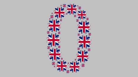 número británico cero