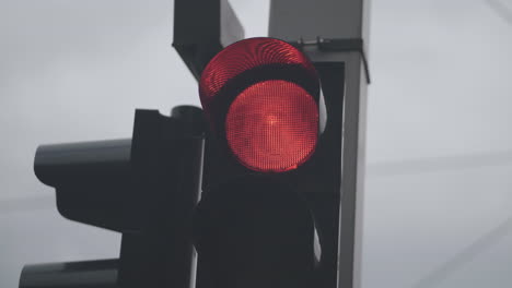 semáforo rojo