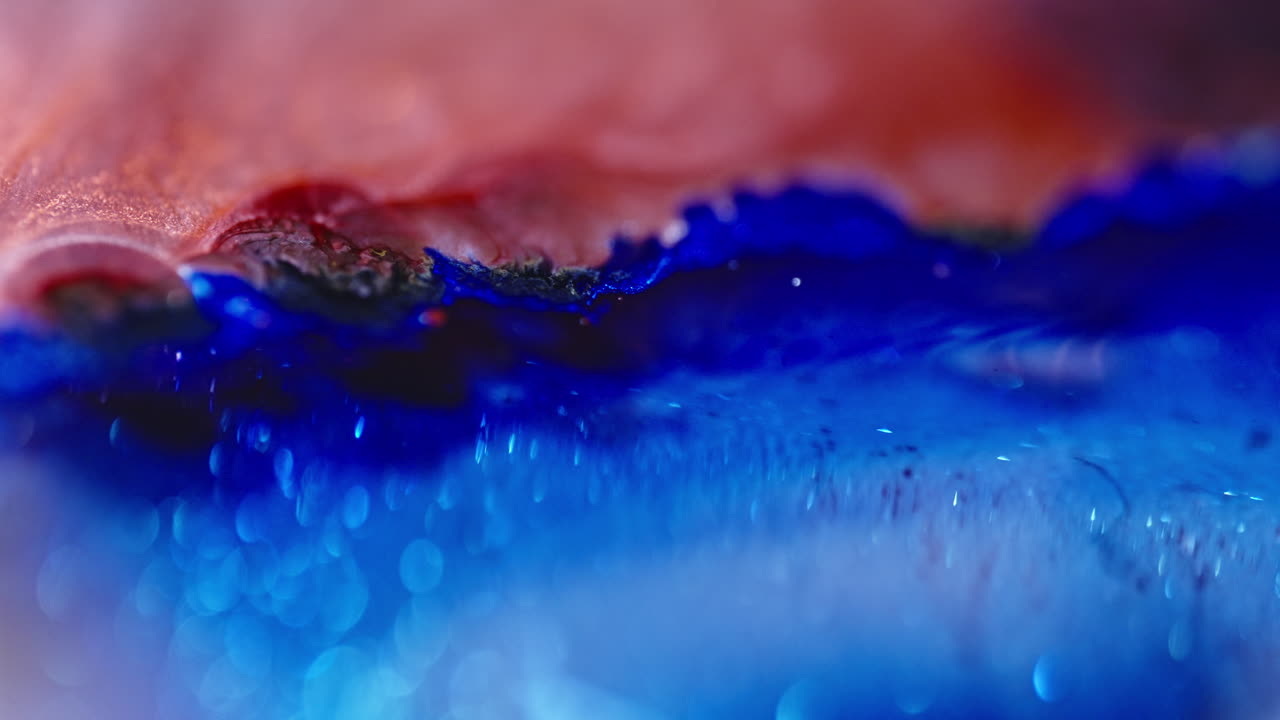 Abstract Colorful Macro Photography