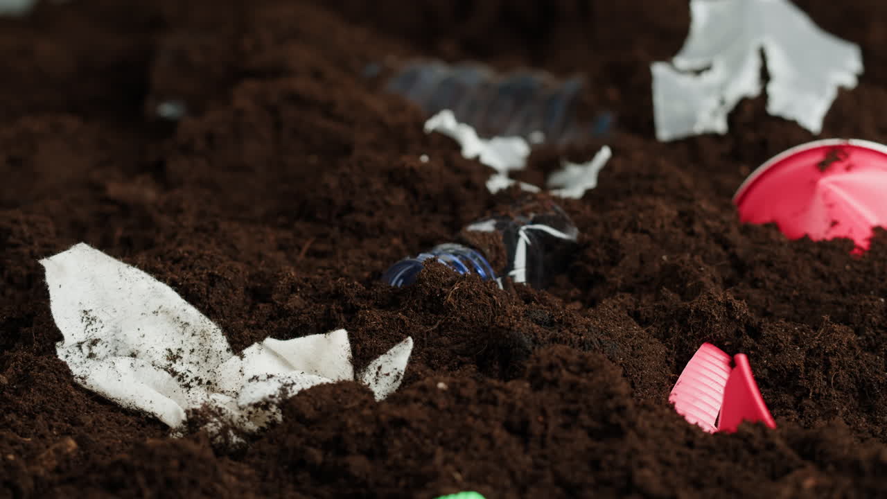Cleaning up Plastic Waste in Soil